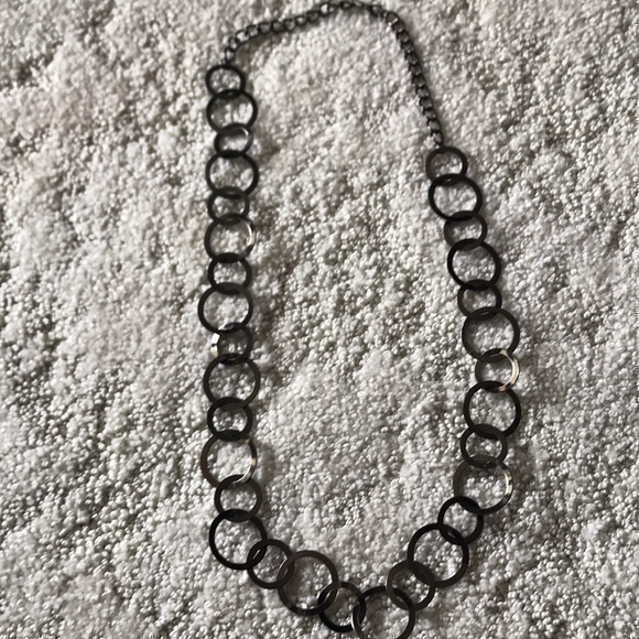 Geometric Necklace 6 inches Brown Necklace - Picture 1 of 3